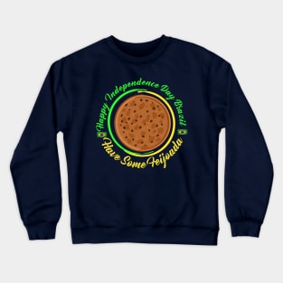 Brazil Independence Day Design 1 Crewneck Sweatshirt